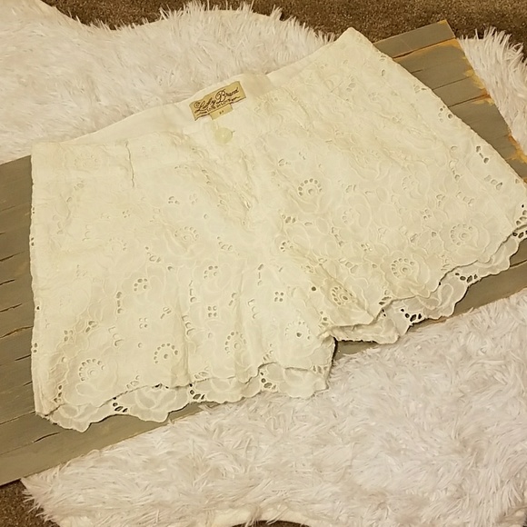 Lucky Brand white lace shorts - Picture 1 of 5